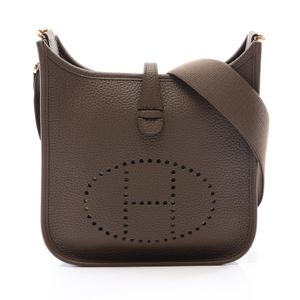 【中古】 エルメス HERMES ショルダーバッグ エヴリン23 ヴェールロデン ヴェールロデン その他 エヴリン3 23 ヴェールロデン レディース 未使用