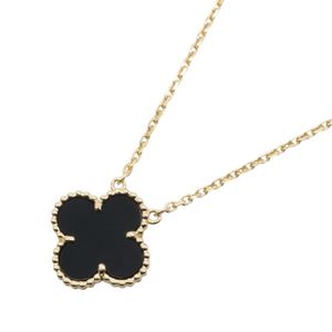 【二手】梵克雅寶 (Van Cleef & Arpels) 復古 Alhambra 縓瑪瑙項鍊 VCARA45800 37.5/42厘米 K18（黃金）復古 Alhambra 縵瑪瑙項鍊
