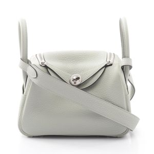 【中古】 エルメス HERMES ショルダーバッグ リンディ ミニ グリネヴェ グリネヴェ その他 リンディミニ グリネヴェ レディース Used A