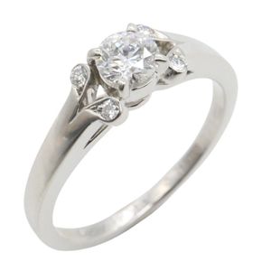 【中古】 カルティエ CARTIER リング・指輪 バレリーナ ダイヤ リング D0.23 Pt900プラチナ ダイヤモンド バレリーナ ダイヤ リング レディース Used A