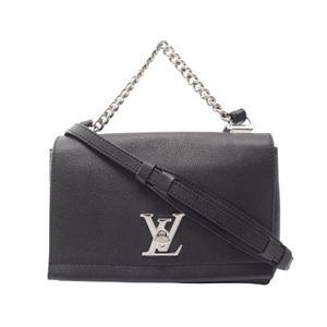 【二手】LOUIS VUITTONLockme 2 BB Noir M51200 女士真皮手提包