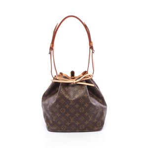 [Used] Louis LOUIS VUITTON Petit Noé Shoulder Bag M42226 PVC Coated Canvas Leather Petit Noé Women's Used B