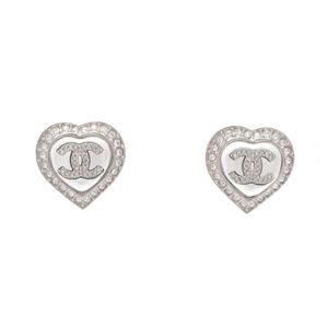 【二手】Chanel 香奈儿 爱心双C标志耳环/耳钉 B23B 其他 女士耳环/耳钉 Used A