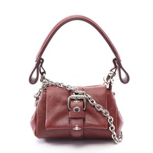 【二手】薇薇安·Vivienne Westwood(Vivienne Westwood) HAZEL TREASURE CHARM 2WAY 手提包 S8212000KWLL00EBD405 真皮單肩包 女士 全新