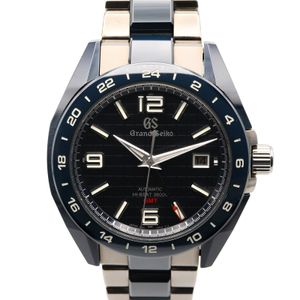 【二手】精工 (Seiko) Grand Seiko 運動系列機械高頻 36000 SBGJ233 藍色鈦陶瓷 Grand Seiko 運動系列機械高頻 36000