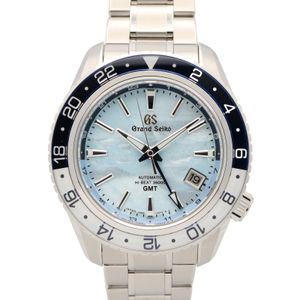 【二手】精工 (Seiko) Grand Seiko 運動系列機械高頻 36000 機芯 9S 25 週年限量版 Unkai SBGJ275 天藍色不銹鋼錶殼