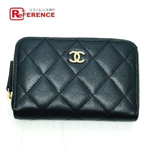 CHANEL Matelassé 经典拉链零钱包 短款钱包/迷你钱包