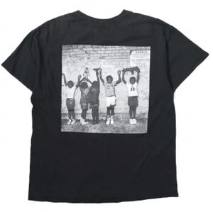 Nas ナズ NASIR TEE フォトプリントTシャツ XL BLACK 半袖 HIP HOP トップス【中古】【Nas】