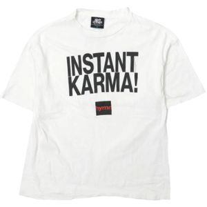 SAINT MICHAEL セントマイケル 26SS 日本製 JOHN LENNON JL S/S T-SHIRT INSTANT KARMA ジョンレノン グラフィックTシャツ SM-MK8-0000-C26 XL WHITE 半袖 SAINT Mxxxxxx トップス【中古】【SAINT MICHAEL】