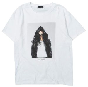 LAST NEST ラストネスト 非売品 Polo G フォトプリントTシャツ Free WHITE 半袖 トップス【中古】【LAST NEST】