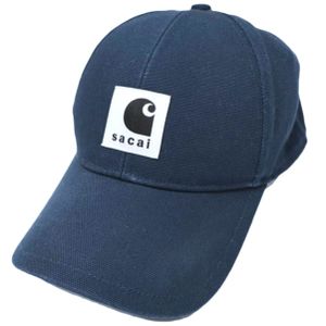 sacai x carhartt WIP 26SS 별주 일본제 Duck Cap 베이스볼 캡 26-01093S ONE SIZE Blue 6패널 모자(기타)【중고】【sacai × carhartt WIP】