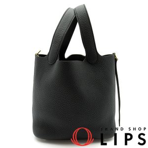 エルメス ピコタンロックPM  トリヨンクレマンス レディースハンドバッグ
 ブラック【新品】