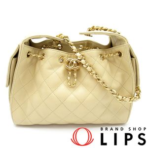 Chanel 25 Small Handbag
AS5293 Caviar Skin Women's Handbag
Beige [Used]