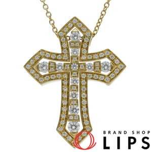ダミアーニ ベルエポック クラウンネックレスL  20089533/D:1.38ct(ヘッド(約cm):縦3.6×横2.9×奥行0.4 チェーン:約50cm) K18YG 仕上げ済 美品【中古】