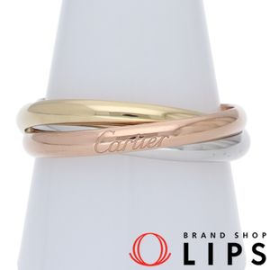 Cartier Trinity Ring (#24) (#24 Width: approx. 0.28cm (per ring)) K18/3 Color #64 Excellent Condition [Pre-owned]