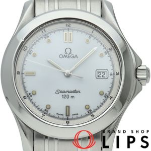 Omega Seamaster 120M Quartz 36mm 2511.20 Stainless Steel Men's Watch White Polished Excellent Condition [Used]