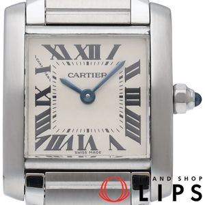 Cartier Tank Francaise SM Watch W51008Q3 Stainless Steel Women's Watch Silver Polished Excellent Condition [Pre-owned]