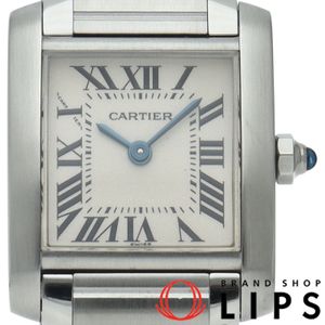 Cartier Tank Francaise SM Watch W51008Q3 Stainless Steel Women's Watch Silver Polished Excellent Condition [Pre-owned]