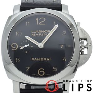 Panerai Luminor Marina 1950 3 Days PAM00359 Men's Watch, Black, Stainless Steel/Leather Band, Refurbished, Excellent Condition [Used]