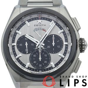 Zenith Defy El Primero 21 Chronograph 95.9005.9004/01.M9000, Titanium, Men's Watch, Silver/Black, Excellent Condition, Box, Warranty Card Included. [Used]