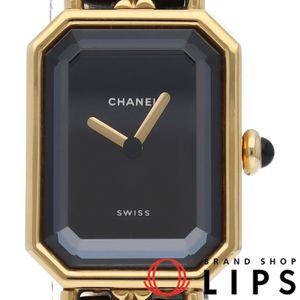 Chanel 香奈儿 Premiere M 腕表 H0001 GP/皮革 女士腕表 黑色 已抛光 美品 【二手】