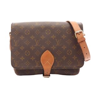 [Used] Louis Vuitton LOUIS VUITTON Shoulder Bag Cartouchiere GM Monogram M51252 PVC Coated Canvas Leather Cartouchiere GM Women's Used B