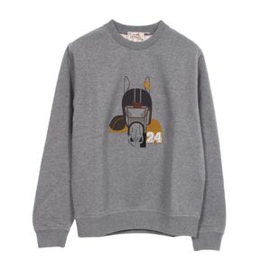 [Used] Hermes Quarterb'H Cotton Sweatshirt for Men - Used A