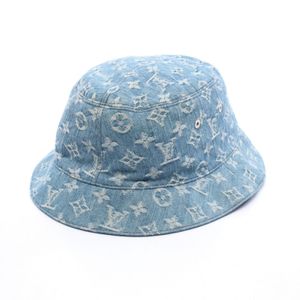 [중고] LOUIS VUITTON 모네 모노그램 에센셜 리버시블 버킷햇 M76746 코튼 버킷햇 유니섹스 Used B