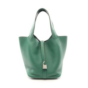 【中古】 エルメス HERMES ハンドバッグ ピコタンロックMM 060991CK ヴェールヴェルティゴ その他 ピコタンロックMM ヴェールヴェルティゴ レディース Used A