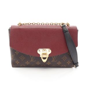 [Used] Louis Vuitton LOUIS VUITTON Shoulder Bag Saint Placido Monogram M43715 Bordeaux PVC Coated Canvas Leather Saint Placido Women's