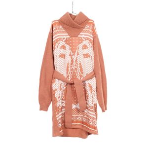 【二手】愛馬仕 (HERMES) 新娘禮服 拼布絲毛針織洋裝 女款