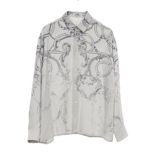 [Used] Hermes L'Instruction du Roy Silk Shirt for Men, Used B