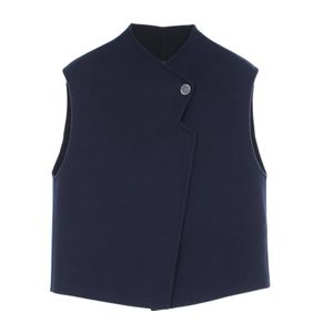 [Used] Hermes HERMES Vest Clou de Selle Cashmere Jacket Women's Used A