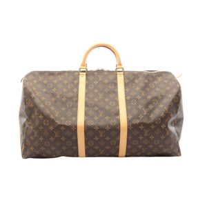 [Used] Louis LOUIS VUITTON Keepall 60 Boston Bag, Monogram M41422, PVC Coated Canvas Leather, Unisex, Used A