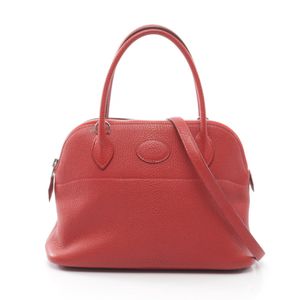 【中古】 エルメス HERMES ハンドバッグ ボリード27 ルージュガランス 2WAY ルージュガランス その他 ボリード27 ルージュガランス レディース Used B