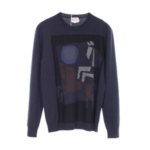 [Used] Hermes HERMES Sweater Verquila Love Cashmere Knit Sweater Men's Used A