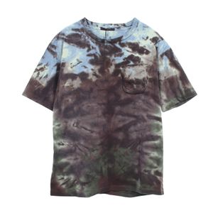 【中古】 ルイ・ヴィトン LOUIS VUITTON 半袖Tシャツ タイダイ オーバーサイズ RM192M NPL HHY21W コットン Tシャツ メンズ 未使用