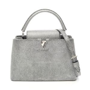 【中古】 ルイ・ヴィトン LOUIS VUITTON ハンドバッグ カプシーヌMM 2WAY レザー カプシーヌMM レディース Used B