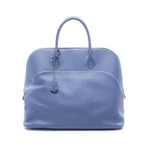 【中古】 エルメス HERMES ハンドバッグ ボリードリラックス45 ブルーブライトン レザー ボリード リラックス45 ブルーブライトン レディース Used A