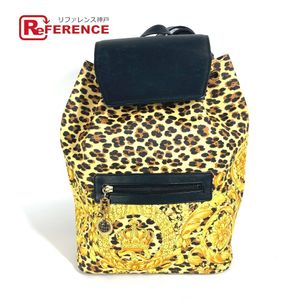 VERSACE Vintage Leopard Print Backpack