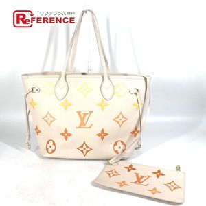 LOUIS VUITTON RFIC Monogram Empreinte Neverfull MM Tote Bag
