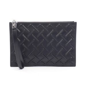 【中古】 ボッテガヴェネタ BOTTEGA VENETA セカンドバッグ クラッチバッグ ナッパグラフィック イントレチャート レザー クラッチバッグ メンズ Used A
