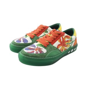 [Used] Louis Vuitton LOUIS VUITTON sneakers LV Original Line floral pattern leather suede sneakers men's Used A