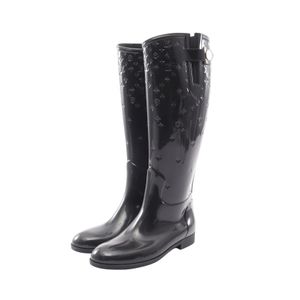 [Used] Louis LOUIS VUITTON Rain Shoes, Drops Line, Monogram, Long Rain Boots, Other Drops Line Rain Boots, Women's