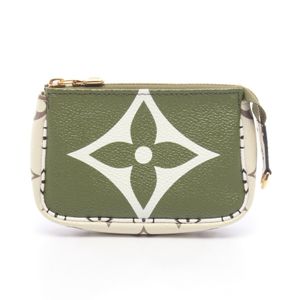 [Used] Louis Vuitton LOUIS VUITTON Pouch Mini Pochette Accessoires Monogram Giant with Keyring M67579 Khaki Other Mini Pochette Accessoires