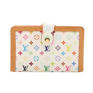 [Used] Louis Vuitton LOUIS VUITTON Bi-fold wallet Porte Monnaie Billet Viennois Monogram Color Bron M92987 Bron leather Porte Monnaie Billet Viennois