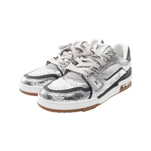 [Used] Louis Vuitton LOUIS VUITTON sneakers LV Trainer line cracked leather 1AJ982 LV Trainer line sneakers men's Used A