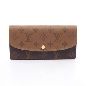[Used] Louis Vuitton LOUIS VUITTON Bi-fold long wallet Portefeuille Emilie Monogram Reverse M82157 Other Portefeuille Emilie Women's Used A