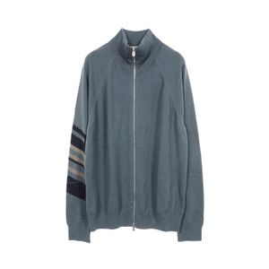 [Used] Hermes HERMES Cardigan Zip-up Knit Cotton Cashmere Zip-up Knit Men's Used A