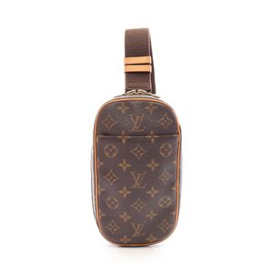 [Used] LOUIS VUITTON waist bag, body bag, Pochette Gange, Monogram, M51870, PVC coated canvas, leather.